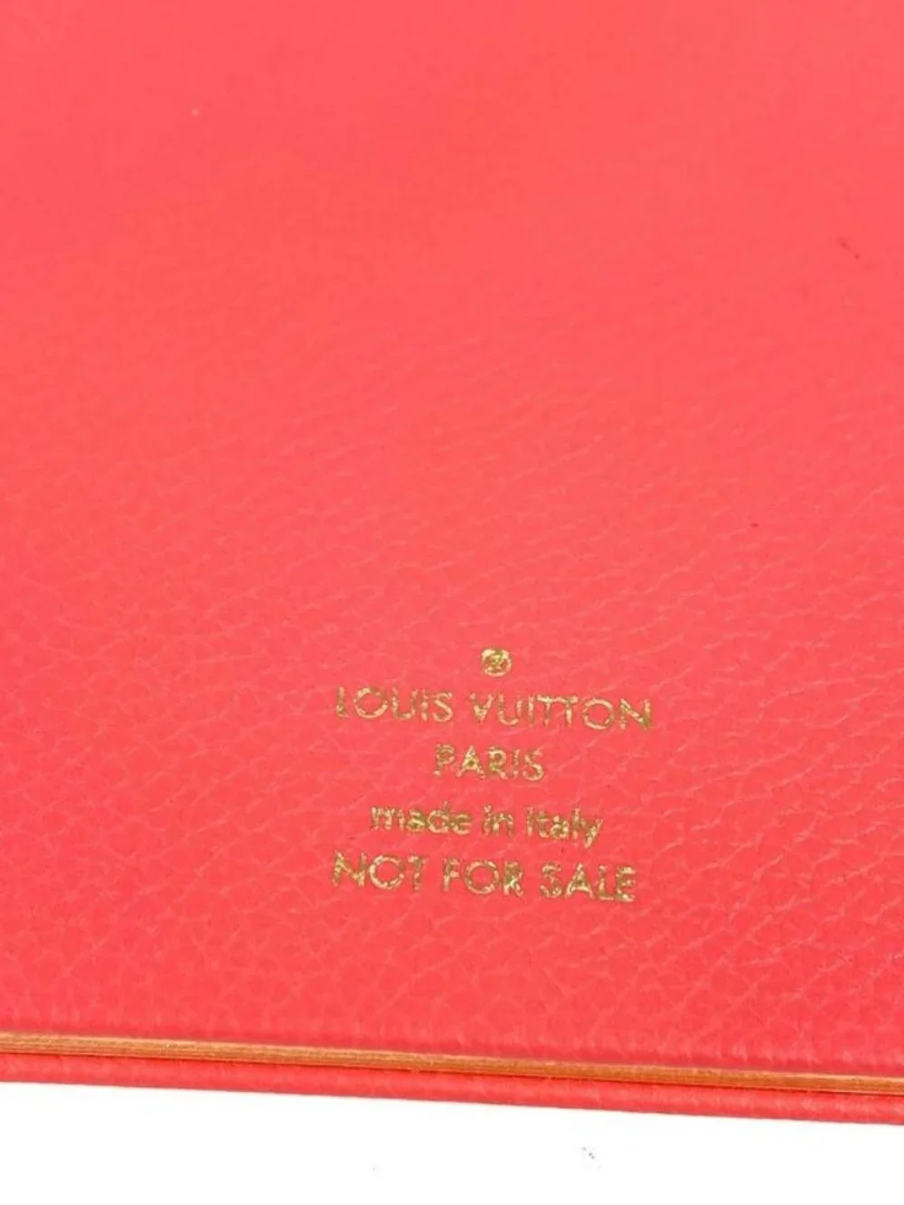 Louis Vuitton Notebook Cahiers Clemence Vivienne Leather Pink